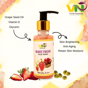 Berry Fresh Face Wash - Vivid Naturally